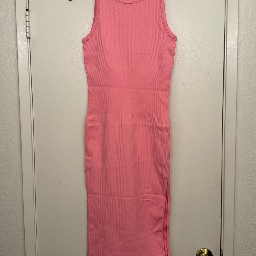 OQQ Midi dress with slit